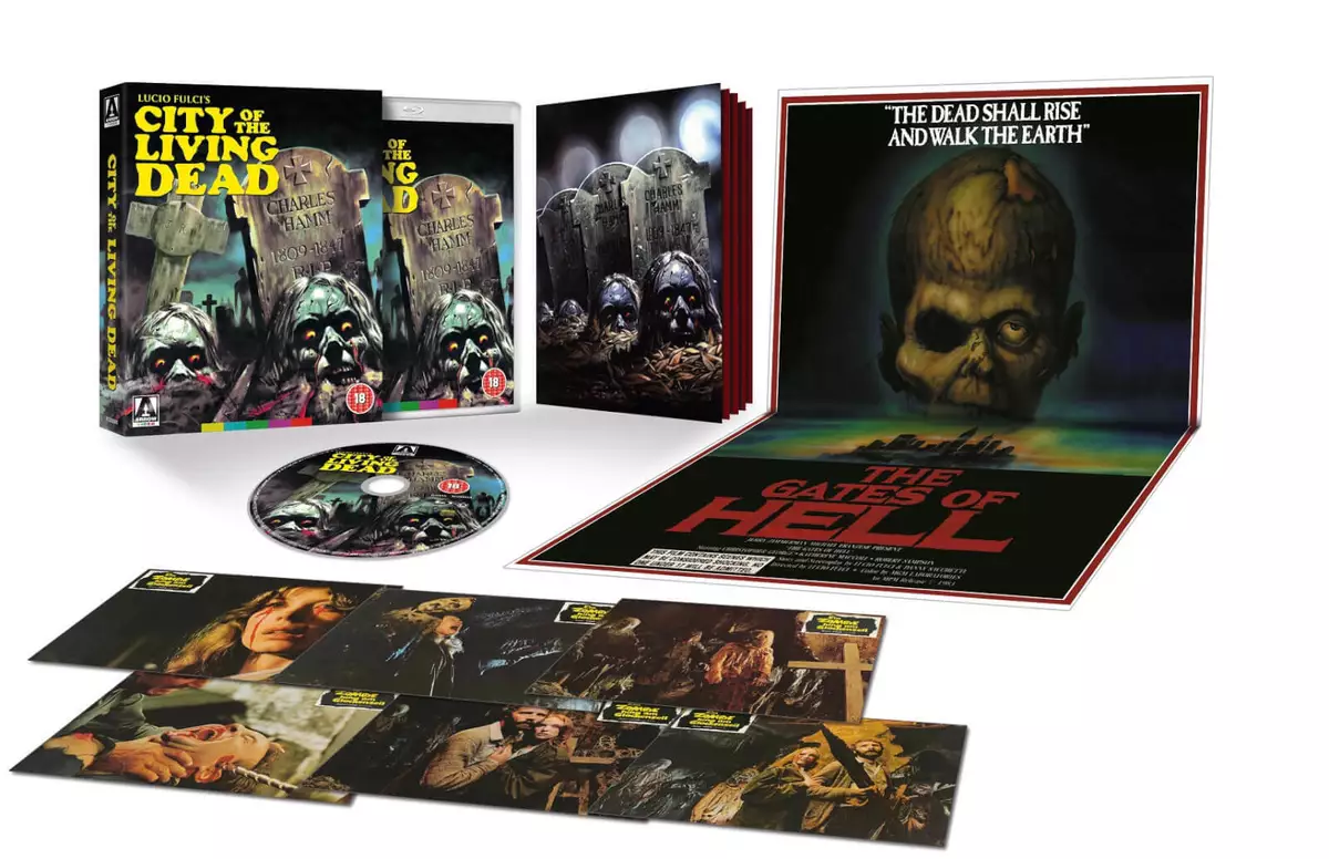 City of the Living Dead - Limited Edition (BLU-RAY) ARROW VIDEO! ZONE B!  NEW!