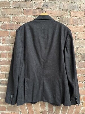 Vintage Neil Barrett Men's Unstructured Jacket, Sz 52, Brown Wool