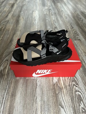 NIKE   mens oneonta sandals Sz 13  NEW Nike ONEONTA Sandal Men Size 13 New with tag Black White  main image 3
