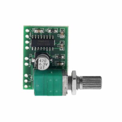 Pam8403 5V Dc Audio Amplifier Board 2 Channel 3W W Volume Control Usb Power