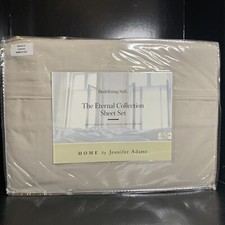 Jennifer Adams HOME Eternal Collection 3pc Sheet Set, Twin, Beige, Super Soft