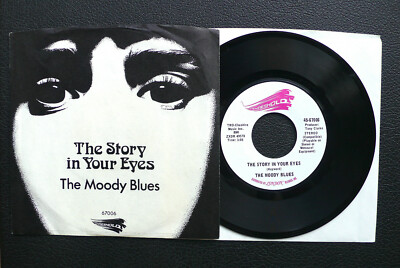 7'' The Moody Blues - The Story Of Your Eyes - US Threshold w/ Pic