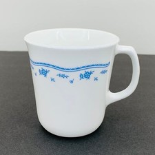 VTG Corelle by Corning Morning Blue Coffee Cup Made in the USA French Country