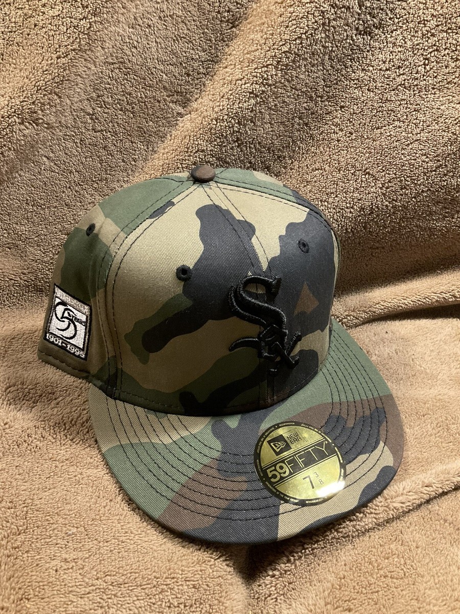 New Era Chicago White Sox 95th Anniversary Patch Camo 59FIFTY Hat