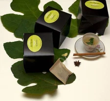 Fig Leaf Tea,Five Flavors,Natural,Gift, Cinnamon,Cardamom,StarAnise,HillCardamom