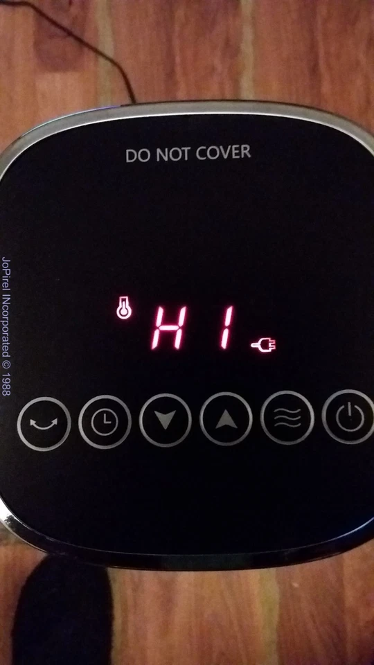 Ceramic Furnace Portable Space Heater 900-1500 Watts  .......tested & working - Image 3 of 4