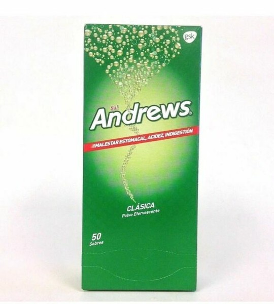 Andrews Salts Original Instant Relief From Upset Stomach Heartburn