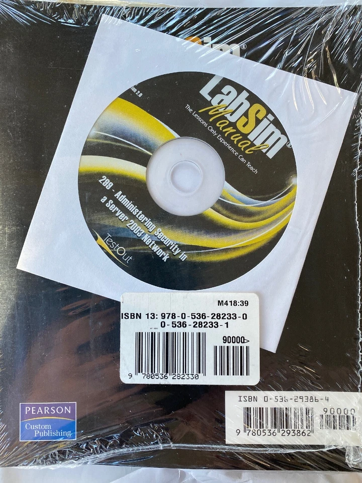 Designing A Server 2003 Network Intrastructure LabSim Manual TestOut Sealed - Image 4 of 4