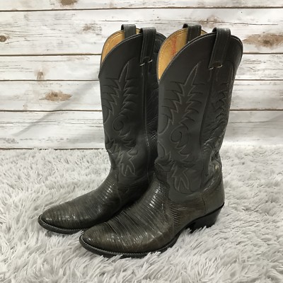 dark green cowboy boots