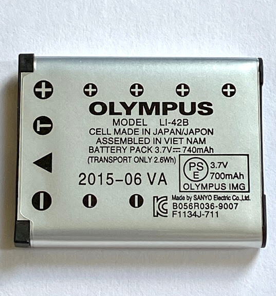 Olympus LI42B (202034) LiIon Camera eBay