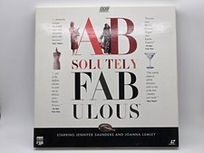LASERDISC SET ABSOLUTELY FABULOUS JENNIFER SAUNDERS JOANNA LUMLEY CBS FOX VIDEO