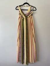 Forever 21 Mango Stripe Maxi Dress Size Medium
