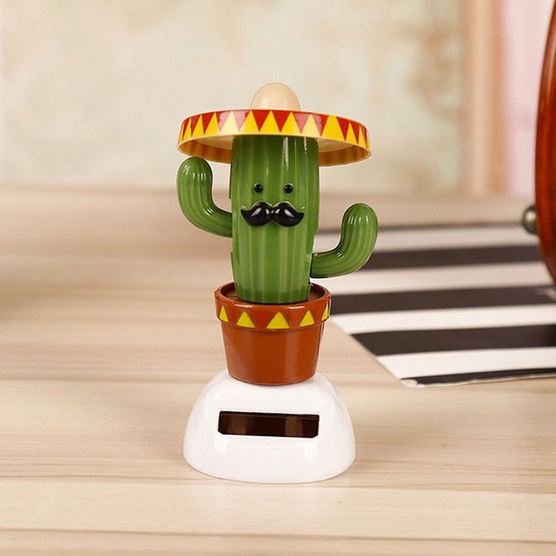 Dashboard Cactus Decor Cute Succulent Car Ornaments - Simulated Cactus Dashboard Decor For Rear View Mirror Resin Cactus Decor