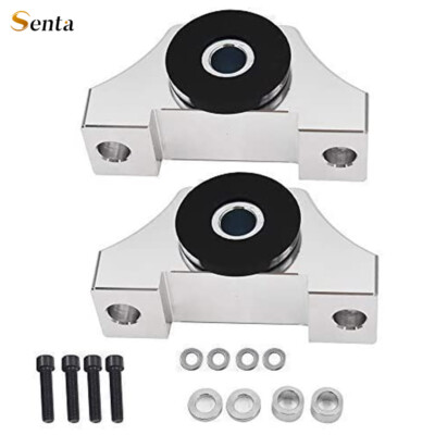 Engine Motor Torque Mount Kit B & D-Series for 92-01 Honda Civic EG/EK Silver