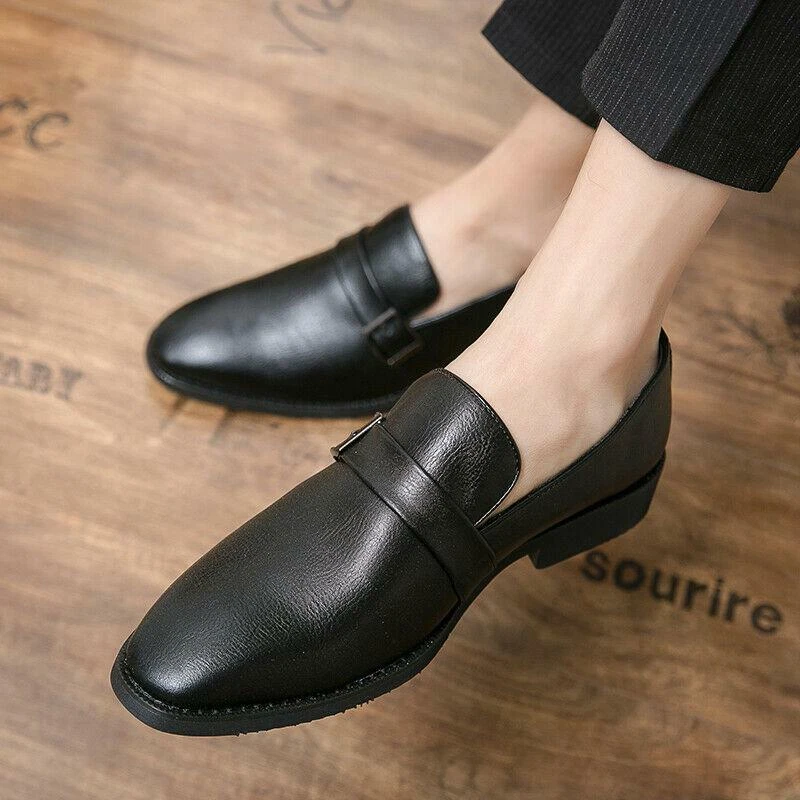 Soft leather work shoes sale