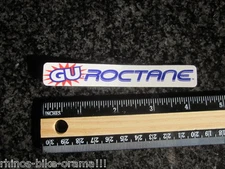 4" GU Energy Gel Sports Bike Ride Run Power Road Mountain Frame STICKER DECAL