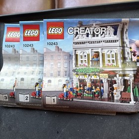 LEGO Creator Expert: Parisian Restaurant (10243) Complete Box Manuals Pieces