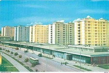 Postcard - Romania - Romania - Orasul Gheorghe Gheorghiu-Dej - Buildings -