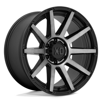 22x10 XD XD847 OUTBREAK Satin Black With Gray Tint Wheel 8X6.5 (-18mm)