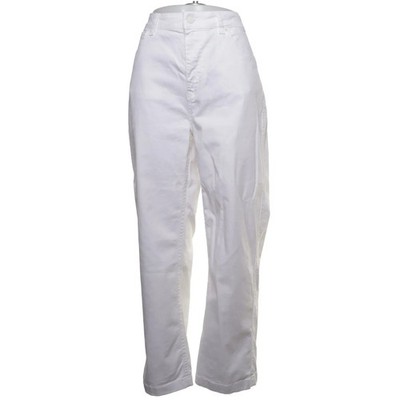Vicolo, Jeans, Größe: L, Weiß, Baumwolle/Elasthan, Einfarbig, Denim, Damen #huO