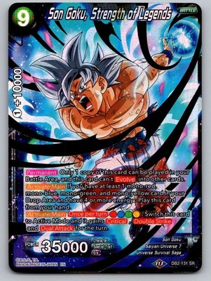 Son Goku, Strength of Legends - Draft Box 05 - Divine Multiverse (DB2)