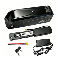 36V 10Ah Hailong Lithium Battery with 30A BMS for 100W-1000W Motor, 5Pin