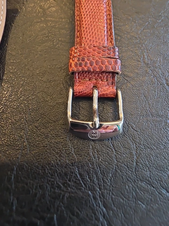 michele watch band 18mm leather - Image 3 of 3
