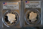 2023-S Morgan & Peace Dollar Proof Set - PCGS PR70DCAM & PR69DCAM - First Strike