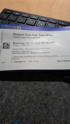 konzert tickets Oberhausen Stoppok Solo feat. Tess Wiley