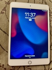 Apple iPad Mini 4, 128GB, WiFi  Cellular, 7.9in - Silver