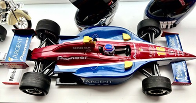 #ad DANICA PATRICK DIECAST ROOKIE YEAR #16 INDY CAR 1 18 HONDA ARGENT PIONEER MODEL $65.00