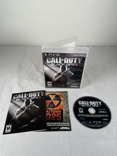 Call of Duty: Black Ops II (Sony PlayStation 3, 2012) CIB Complete w/ Manual