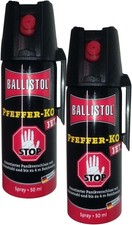 2x BALLISTOL Pfeffer-KO JET, 50 ml (24430)