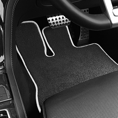 To fit Land Rover Freelander II 2013-2015 Black Platinum Tailored Car Mats [LL]