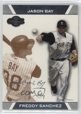 2007 Topps Co-Signers Bronze 245/275 Freddy Sanchez Jason Bay #11 0a4r