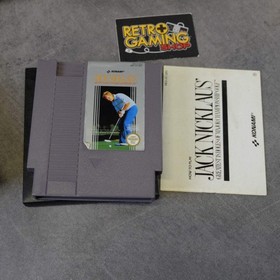 Jack Nicklaus&rsquo; Greatest 18 Holes Of Major Championship Golf Nintendo Nes