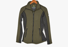 Kuhl Jacket Womens XS Green Projekt Kestrel Full Zip Pockets Stretch Outdoors