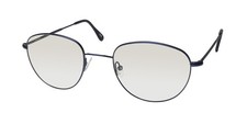 NEW ANDY WOLF 4733 EYEGLASS FRAME OVAL METAL  PLASTIC UNISEX C FULL-RIM BLUE
