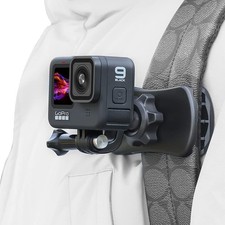 SUREWO 360  Rotation Backpack Strap Mount Quick Clip Mount Compatible with GoPro
