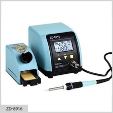STAZIONE SALDANTE DISSALDANTE ZD-8916 SALDATURA SOLDER STATION DISPLAY SOLDERING