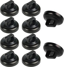 Magnet Zip Tie Mount Clips Magnetic Ties Base 10 Piece, Black
