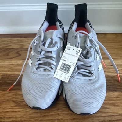 adidas Solar Glide ST 19 M Gray/White/Black Low Top Running Shoes Men s size 9.5