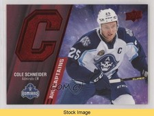 2021-22 Upper Deck AHL Captains Red Cole Schneider #L-12 READ o1h