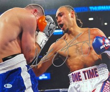 Keith Thurman Signed 11x14 Boxing Photo BAS C...