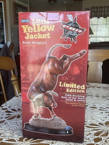 Breyer Little Yellow Jacket Resin Sculpture Limited Edition By Jane Lunger NIB - Picture 5 of 5