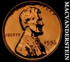 1956 Lincoln Wheat Cent - Red Choice Gem Proof  Lustrous  No Reserve  #i1283