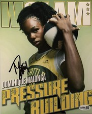 Dominique Malonga (Seattle Storm) Signed Autographed 8x10 Photo JSA COA CS22870