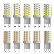 G9 LED Bulb Cool White Warm 5W Light Capsule 10 Bulbs Daylight Lamps Smd AC 230V