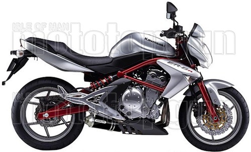 ARROW EXHAUST O MAXI RACE-TECH BLACK ALUMINIUM KAWASAKI ER6N ER-6N 2010 10 - Foto 2 di 5