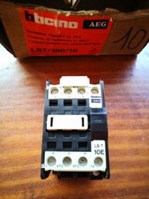 Bticino AEG Contattore Teleruttore Tripolare 25A art. LS7/380/10. Nuovo